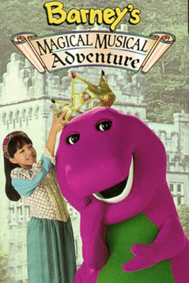 Barney's Magical Musical Adventure poster background