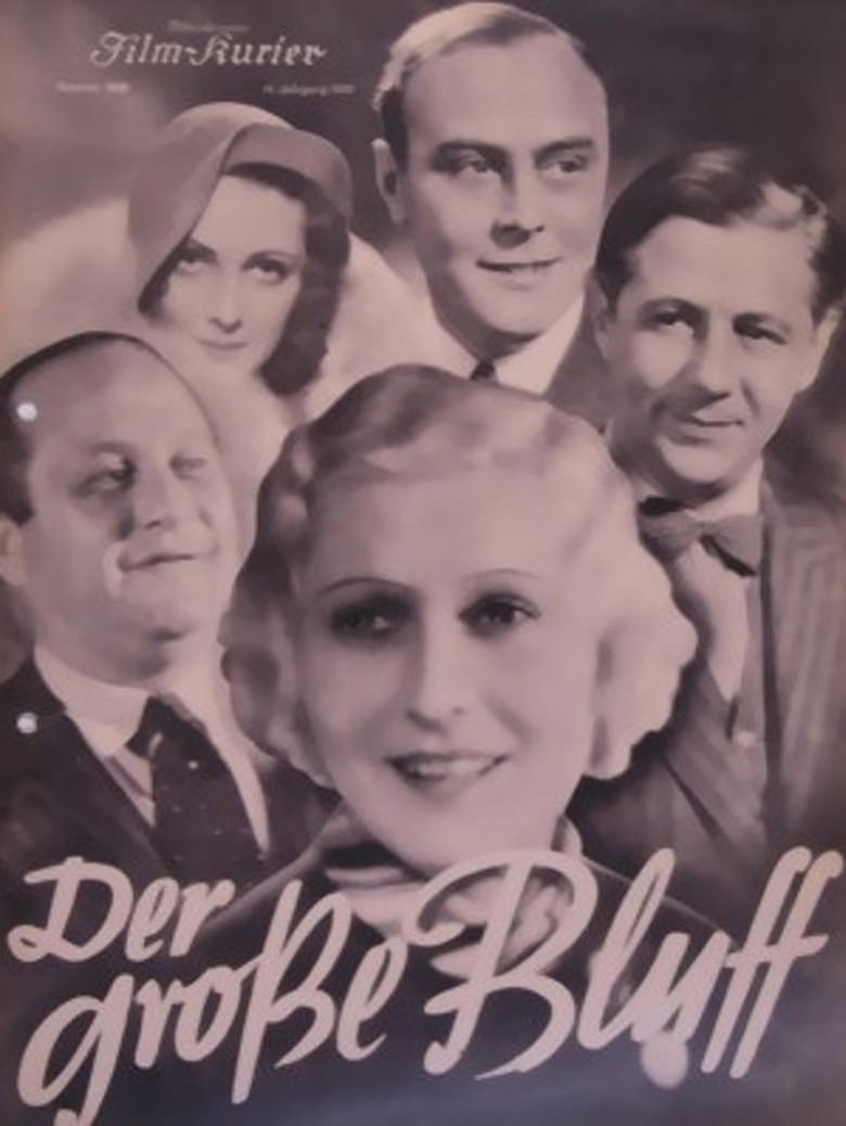Der große Bluff poster background