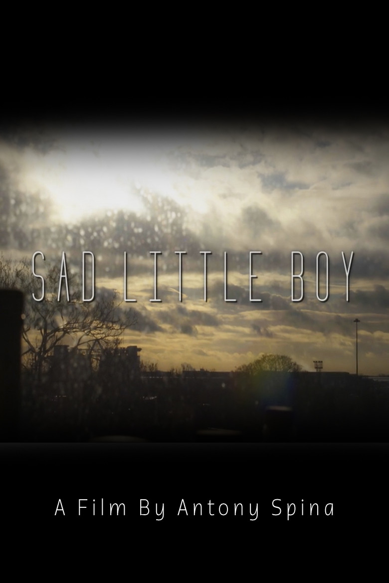 Sad Little Boy poster background
