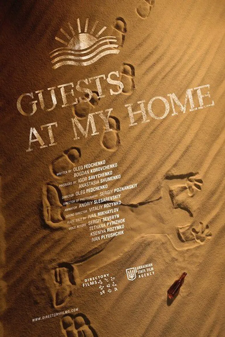 Guests at My Home poster background