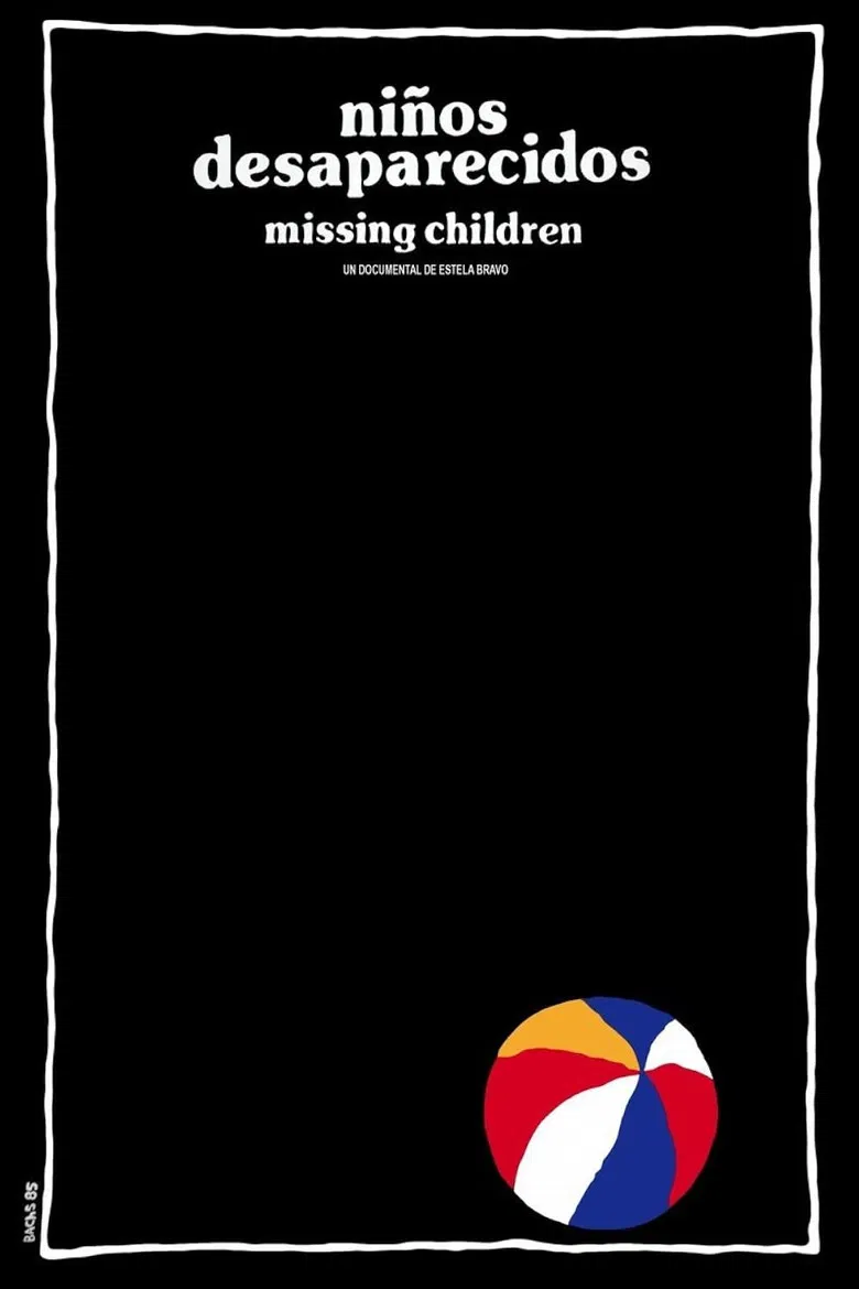 Niños desaparecidos poster background