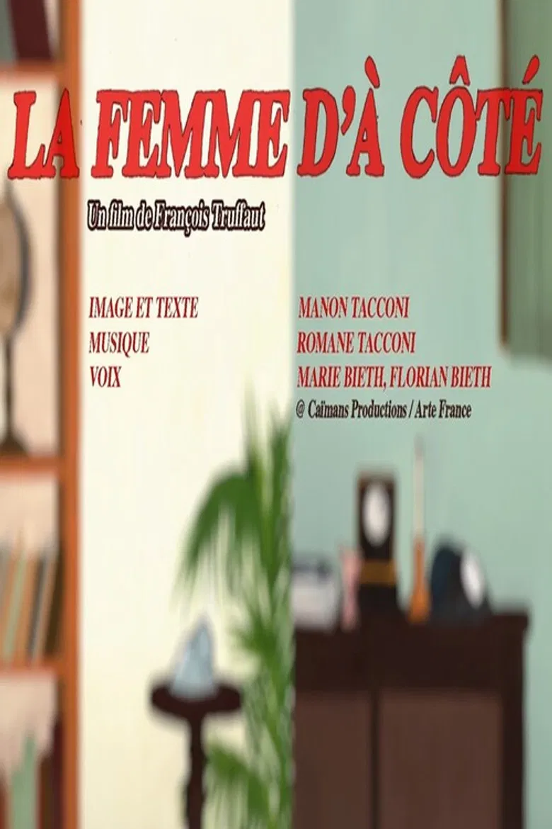 Short cuts : François Truffaut's The Woman Next Door poster background
