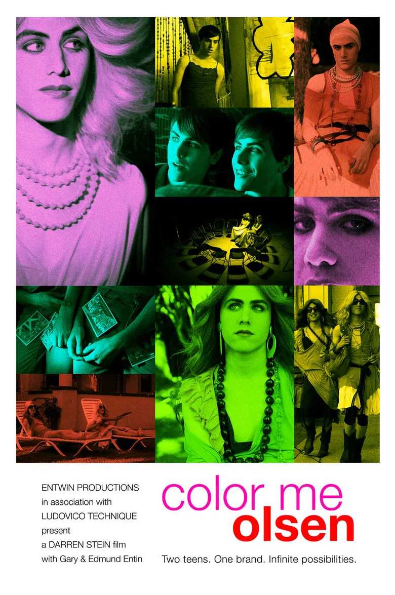 Color Me Olsen poster background