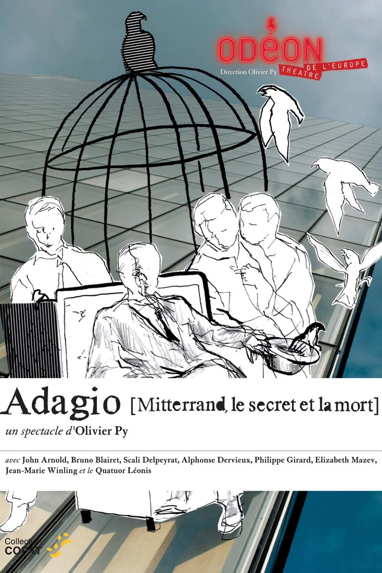Adagio (Mitterrand, le secret et la mort) poster background