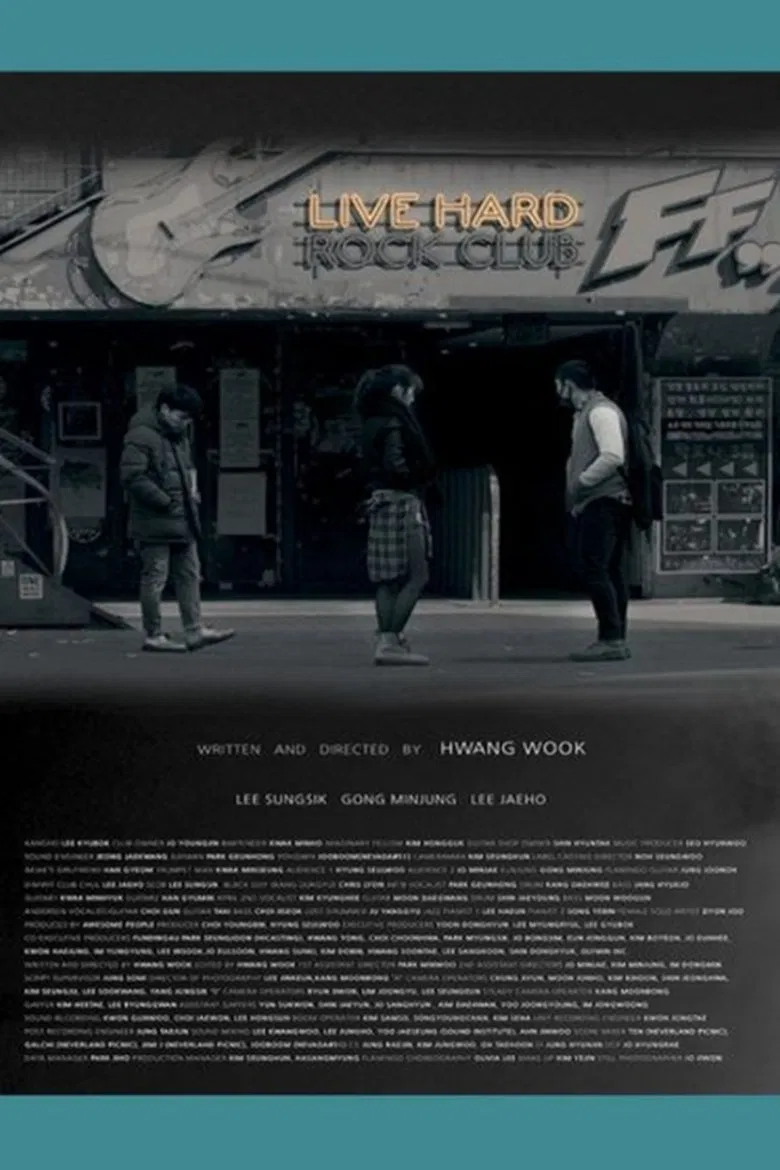 Live Hard poster background