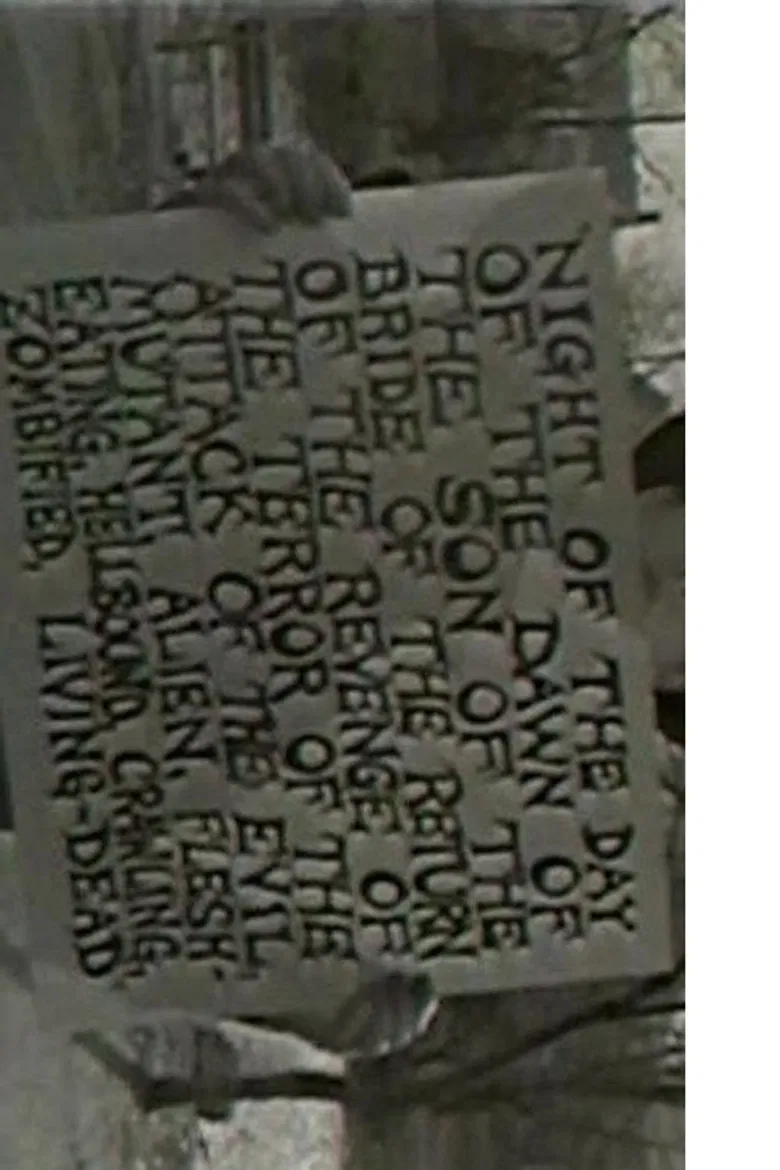 Night Of The Day Of The Dawn Of The Son Of The Bride Of The Return Of The Revenge Of The Terror Of The Attack Of The Evil, Mutant, Hellbound, Flesh-Eating, Crawling, Alien, Zombified, Subhumanoid Living Dead — Part 5 poster background