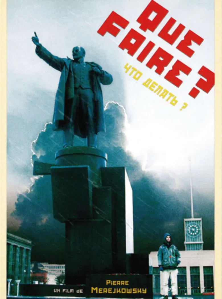 Que faire ? poster background