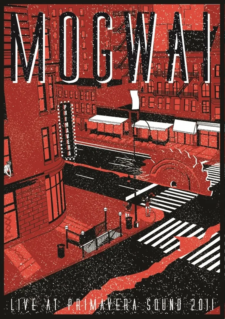 Mogwai - Berlin Festival 2011 poster background