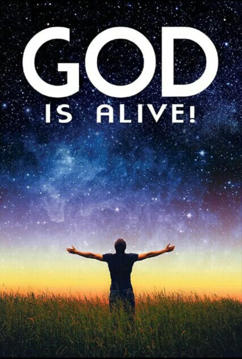 God Is Alive poster background