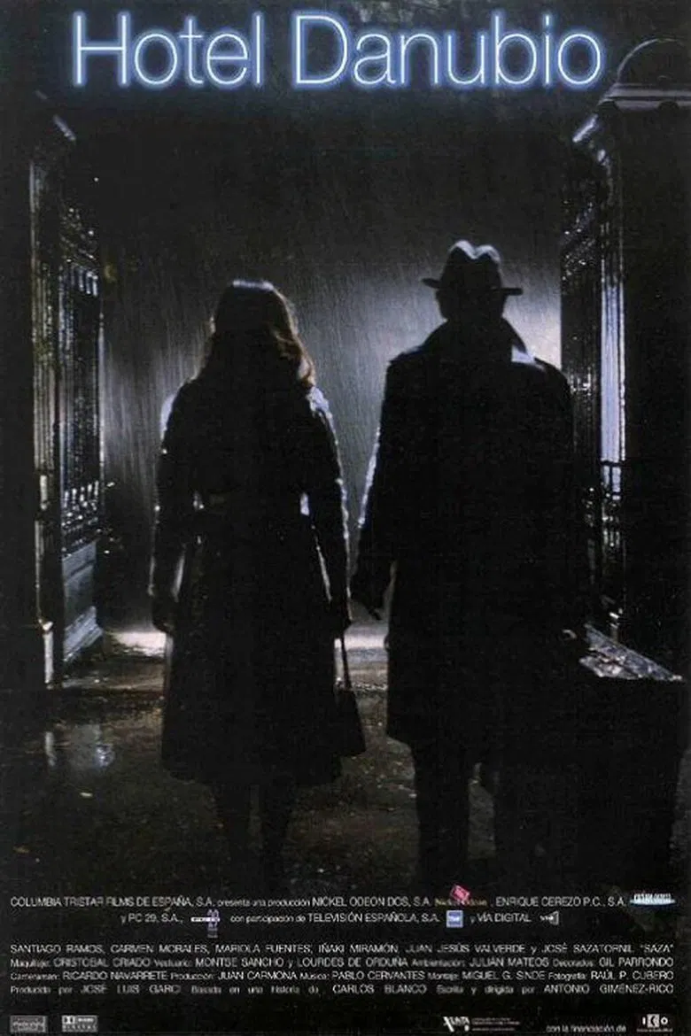 Hotel Danubio poster background