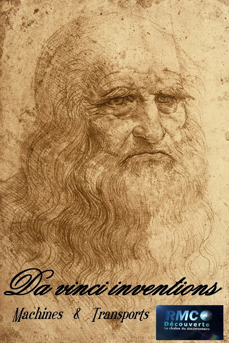 Da Vinci inventions poster background