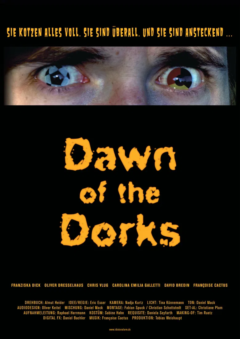 Dawn of the Dorks poster background