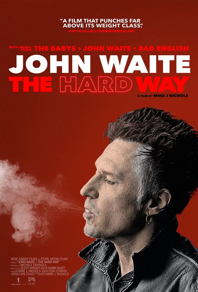 John Waite - The Hard Way poster background