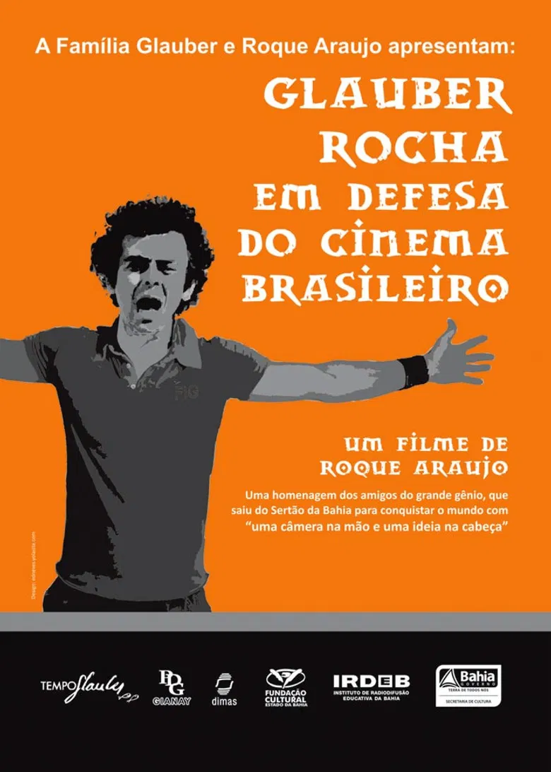 Glauber Rocha em Defesa do Cinema Brasileiro poster background