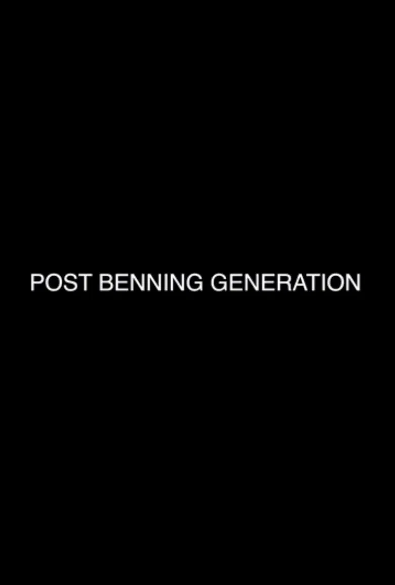 post benning generation poster background