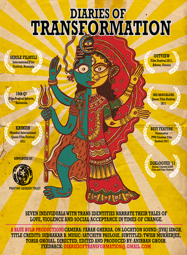 Diaries of Transformation poster background