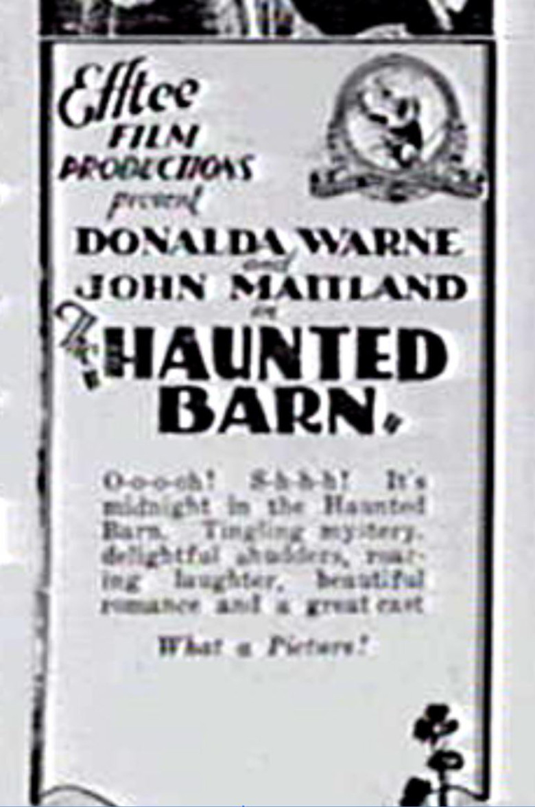 The Haunted Barn poster background