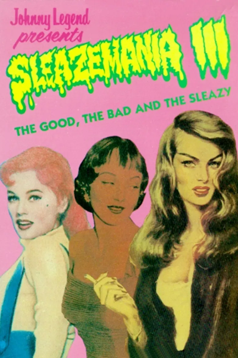 Sleazemania III: The Good, The Bad, and the Sleazy poster background