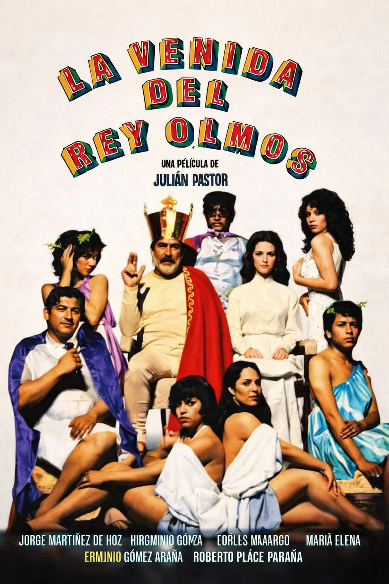 The Coming of the King Olmos poster background