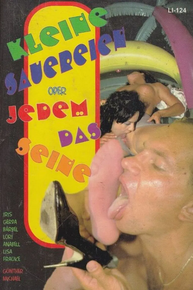 Kleine Sauerien oder Jedem das Seine poster background