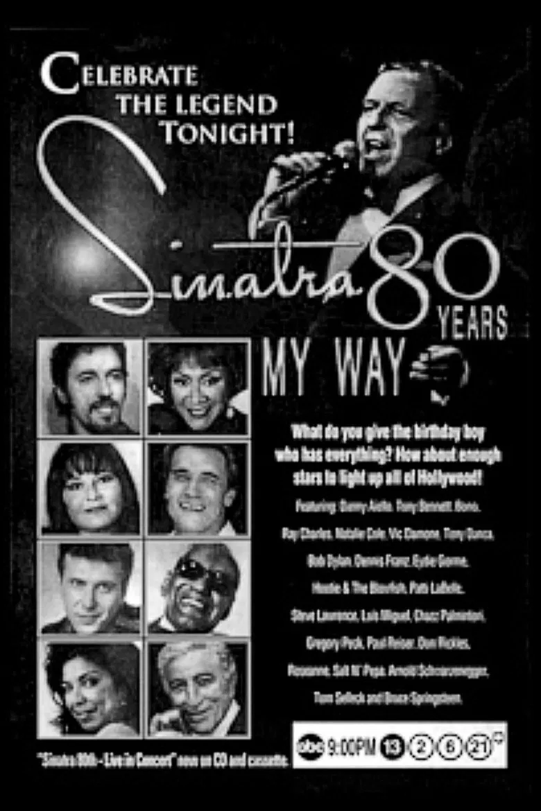 Sinatra: 80 Years My Way poster background
