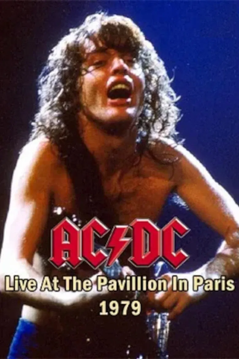 AC/DC: Live At The Pavillion, Paris 1979 poster background