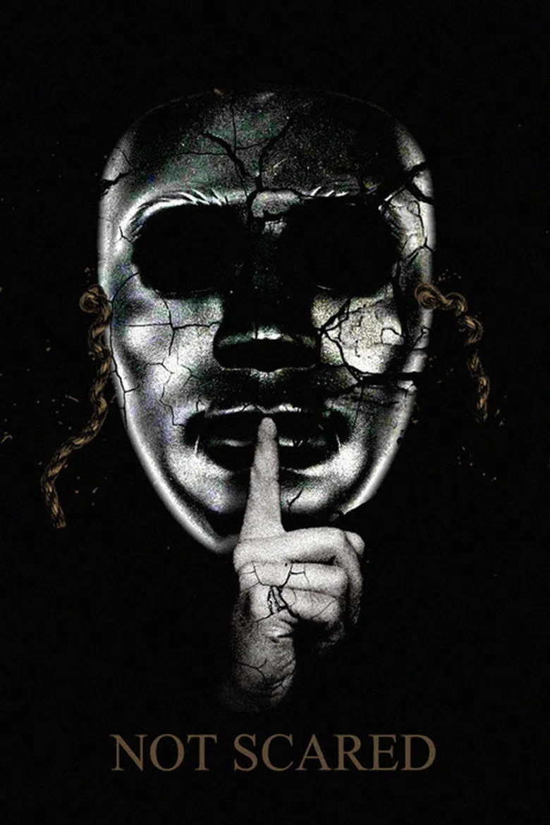 Not scared poster background