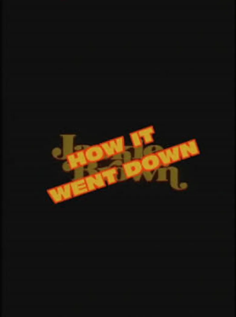 Jackie Brown: How It Went Down poster background