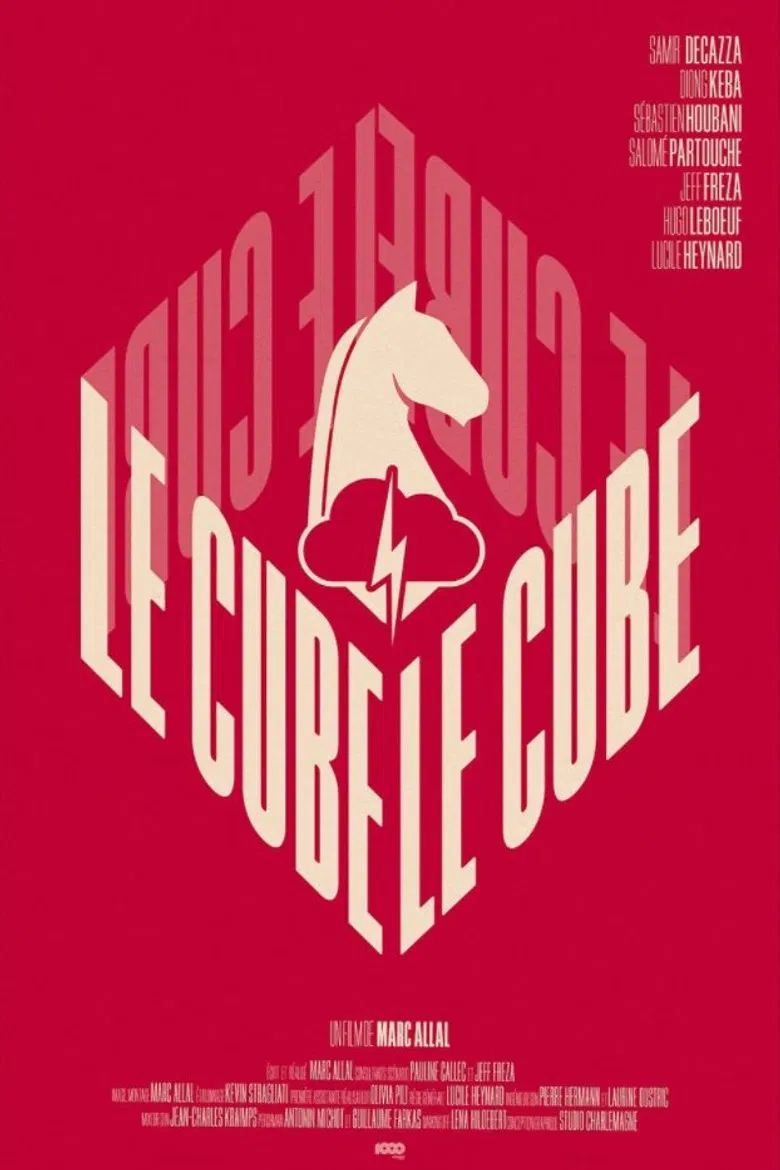 Le Cube poster background