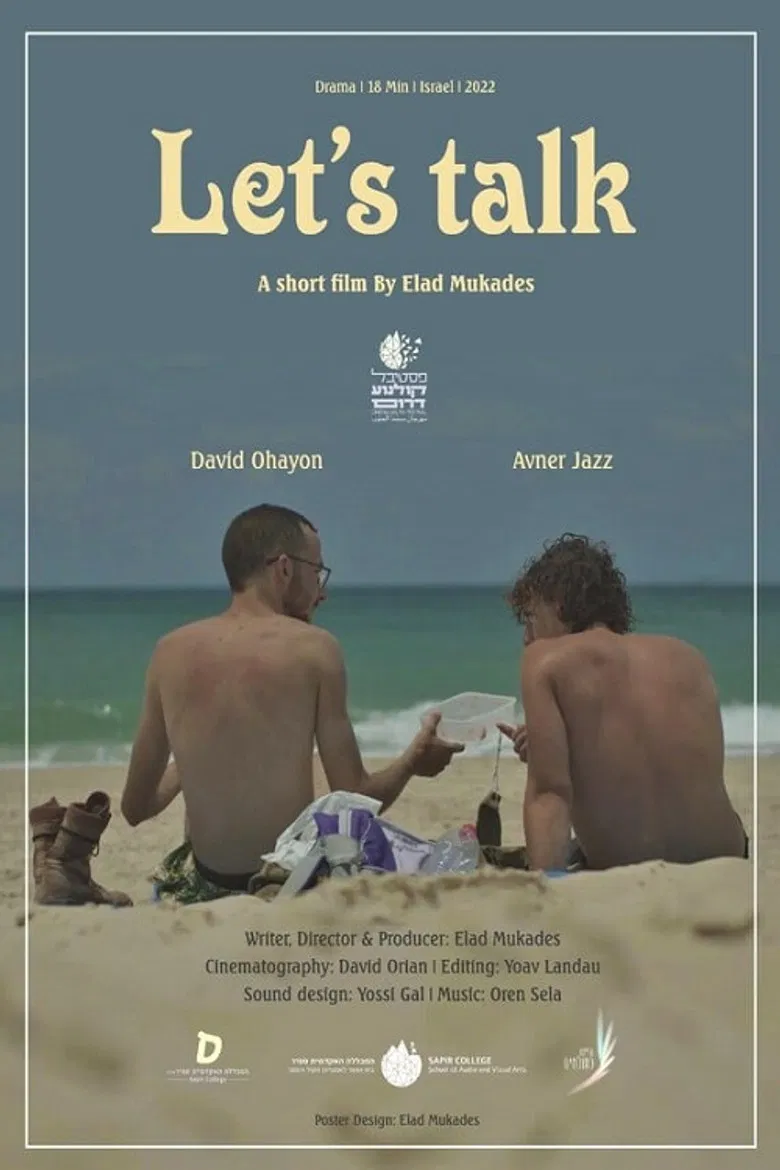 Let's Talk poster background