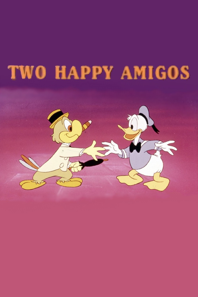 Two Happy Amigos poster background