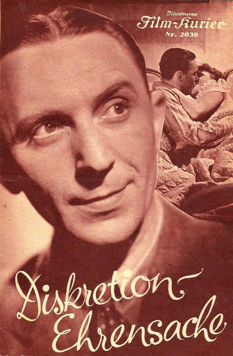 Diskretion – Ehrensache poster background