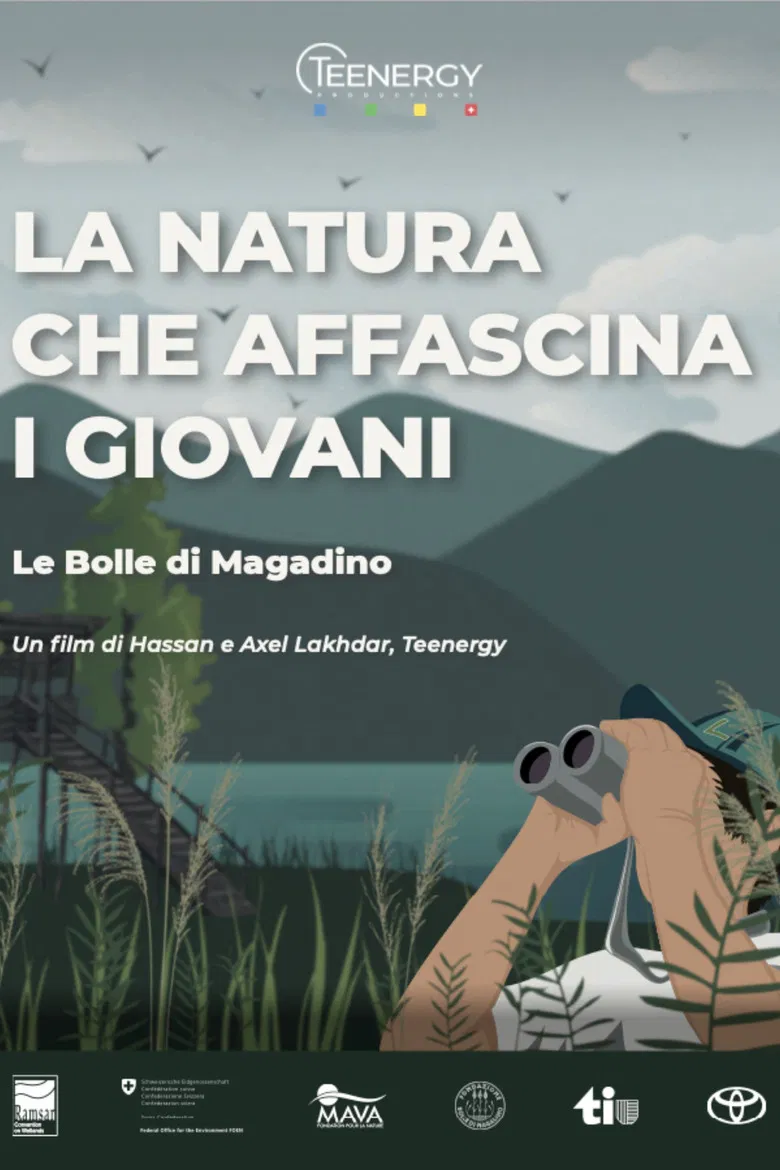La natura che affascina i giovani poster background