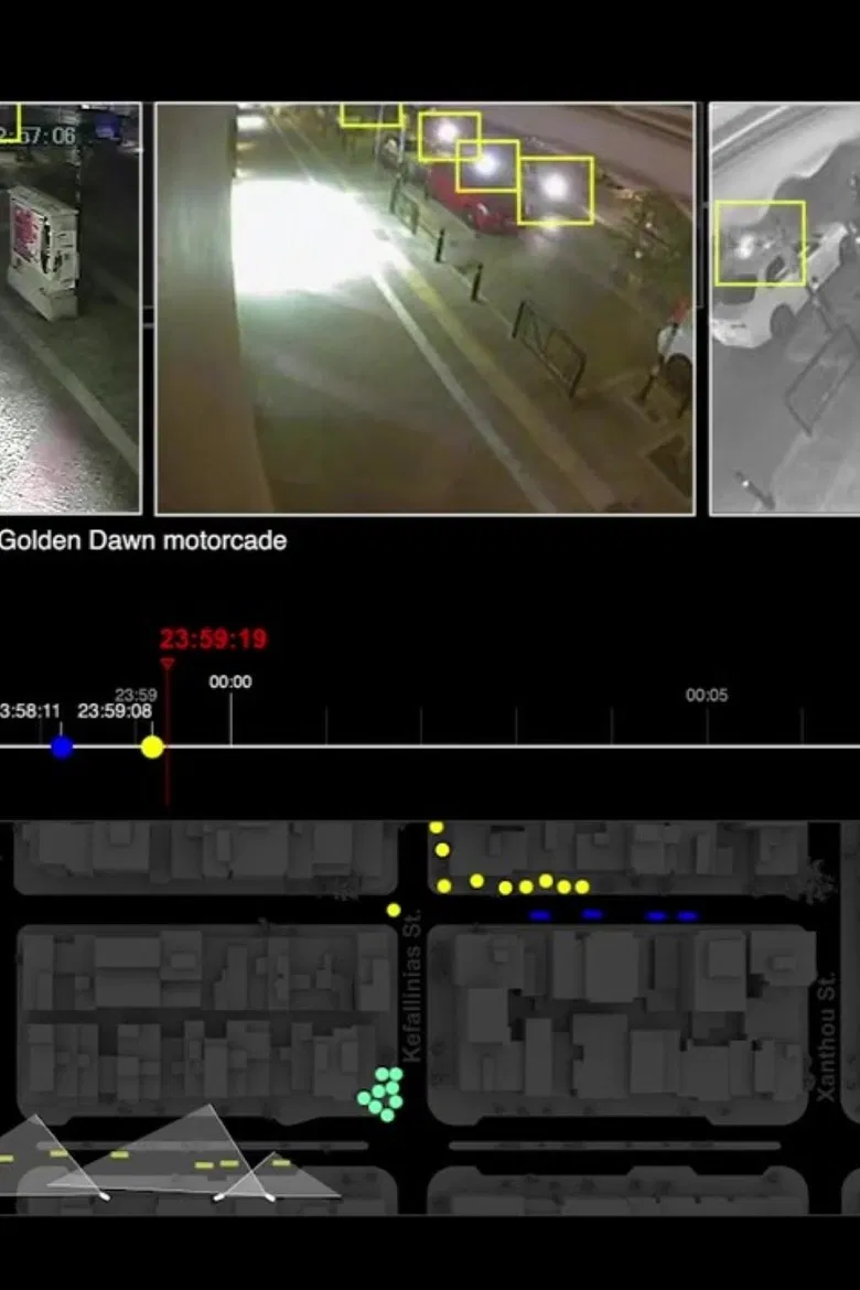 The Murder of Pavlos Fyssas poster background