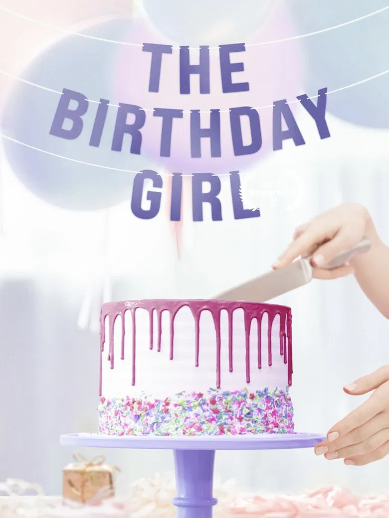 The Birthday Girl poster background