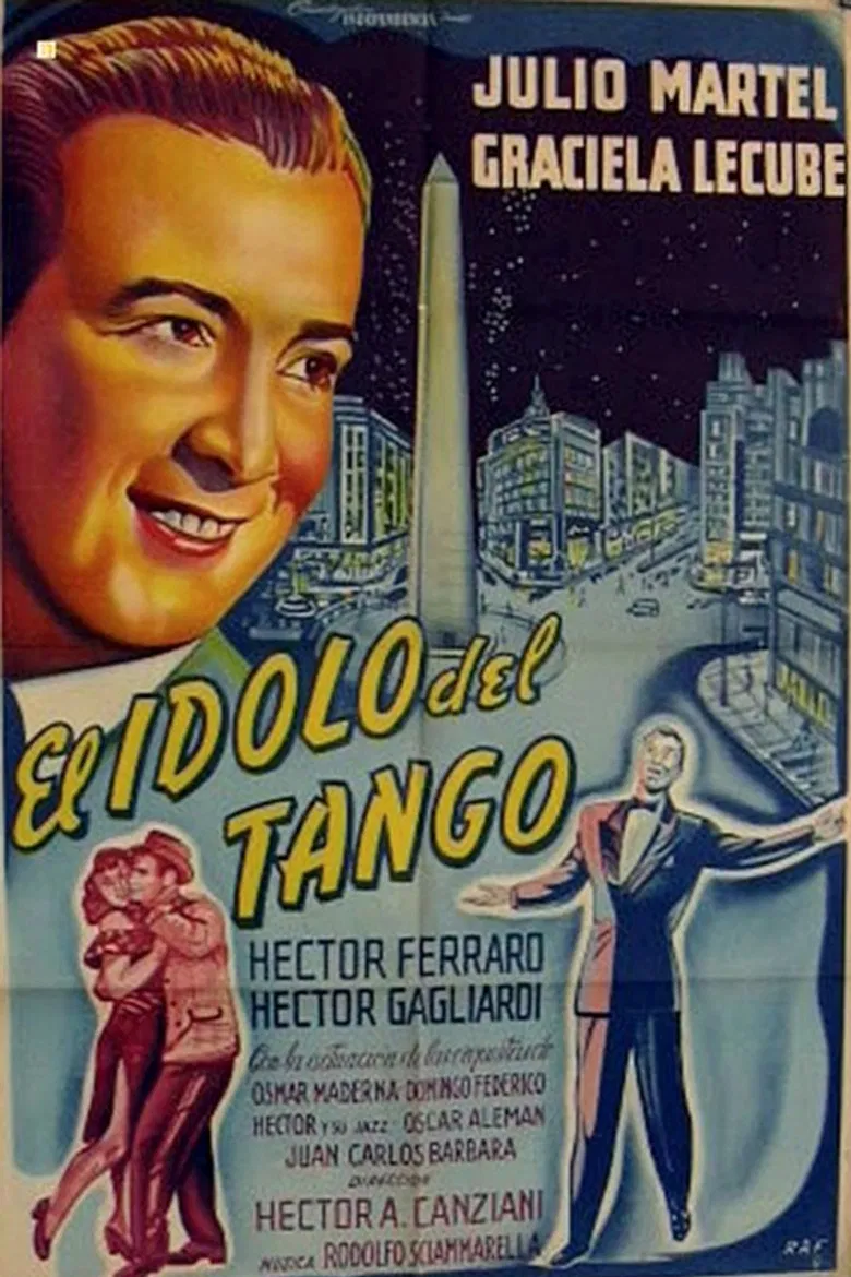 El ídolo del tango poster background