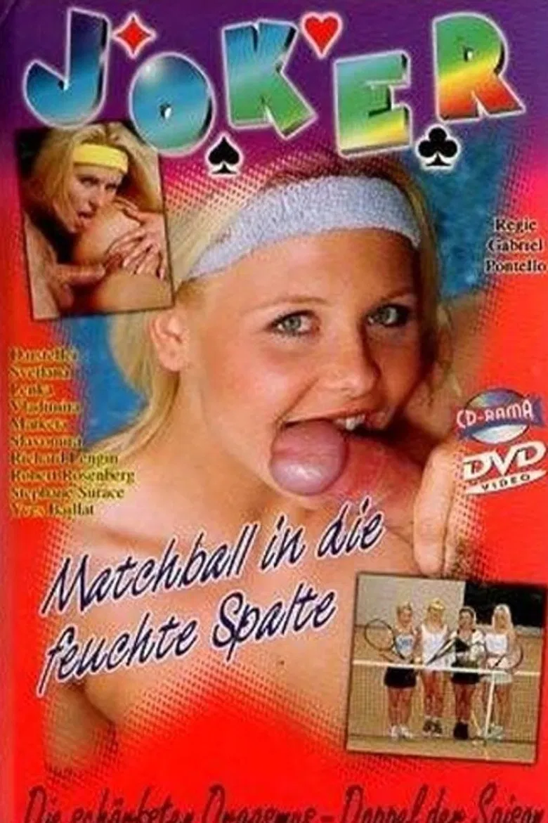 Matchball in die feuchte Spalte poster background