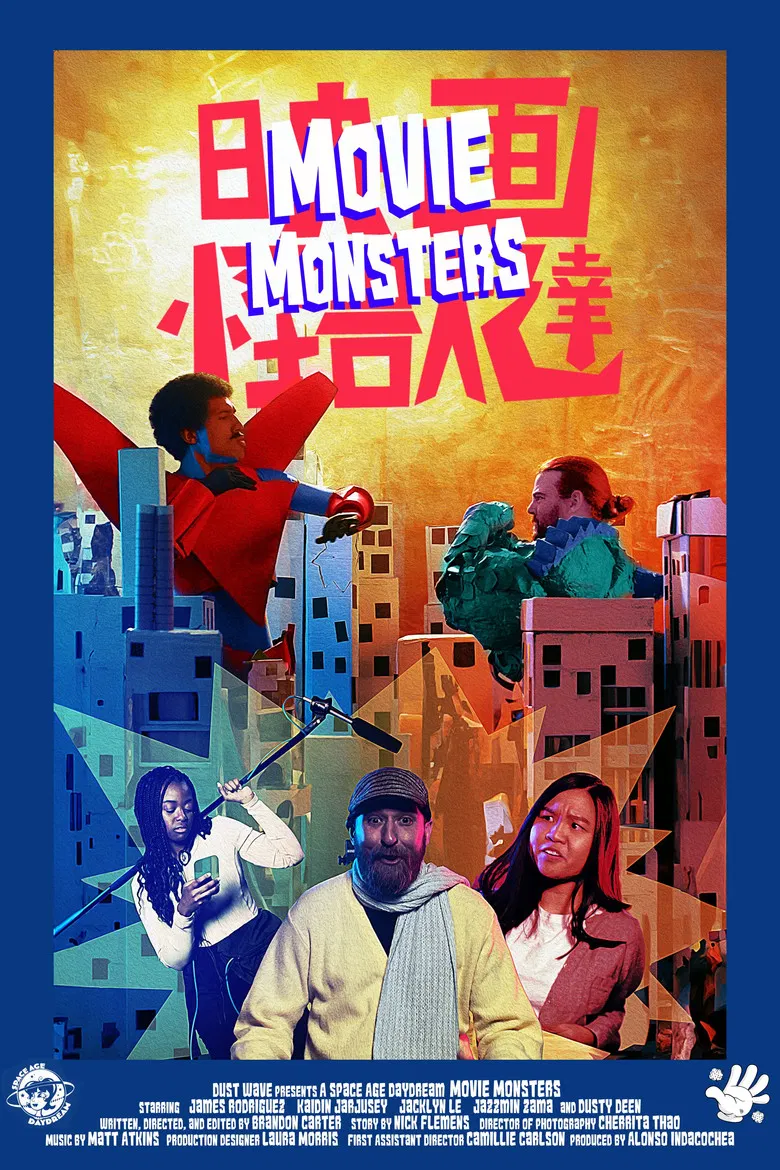 Movie Monsters poster background