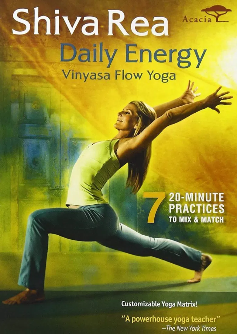 Shiva Rea: Daily Energy - Vinyasa Flow Yoga poster background