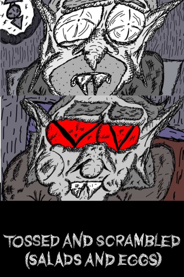 Tossed and Scrambled (Salads and Eggs) poster background