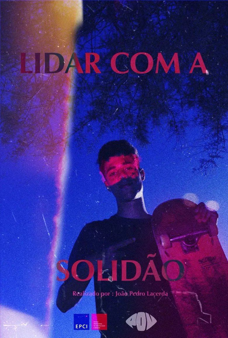 Lidar com a solidão. poster background