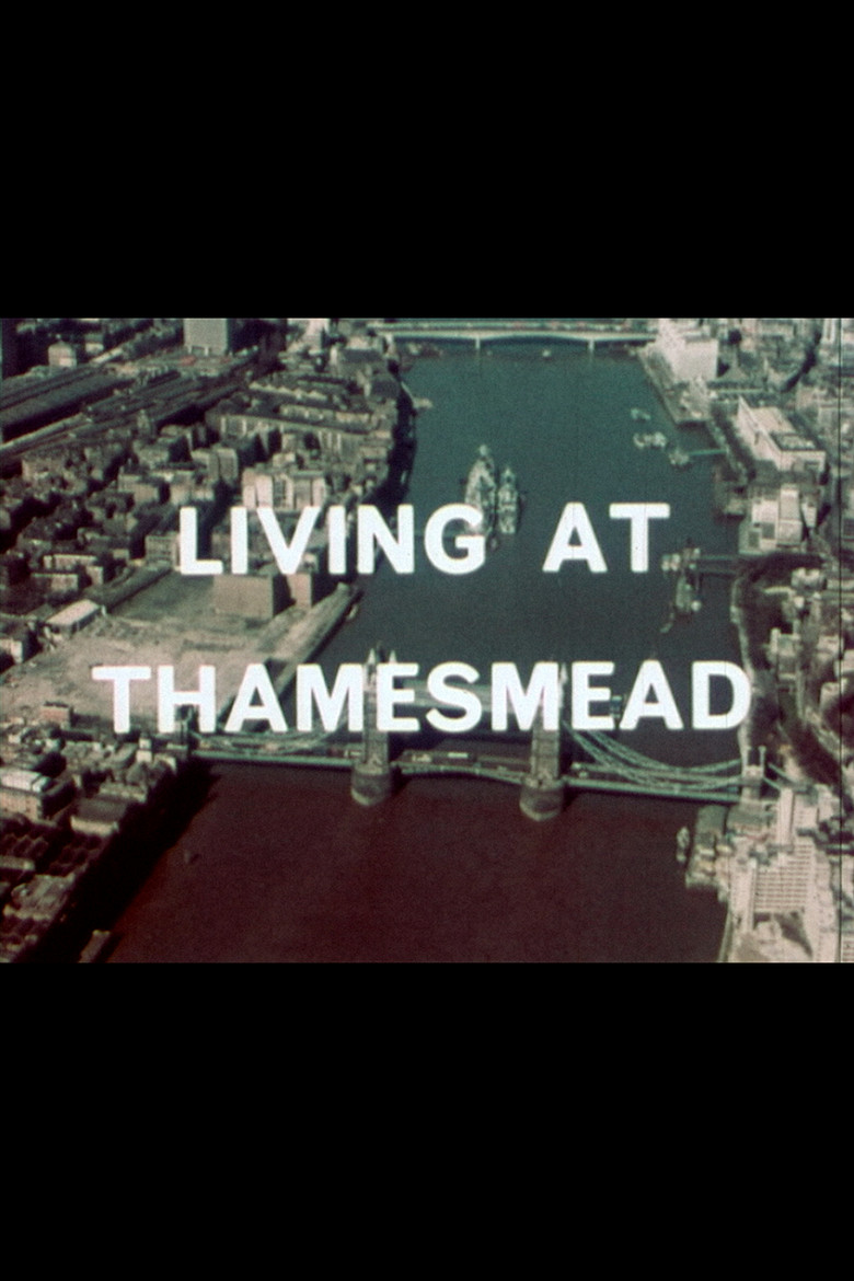 Living at Thamesmead poster background