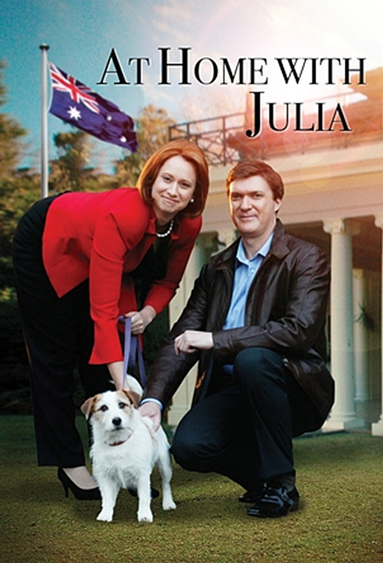 At Home With Julia poster background