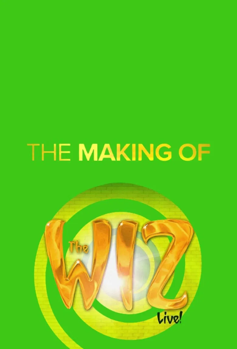 The Making of the Wiz Live! poster background