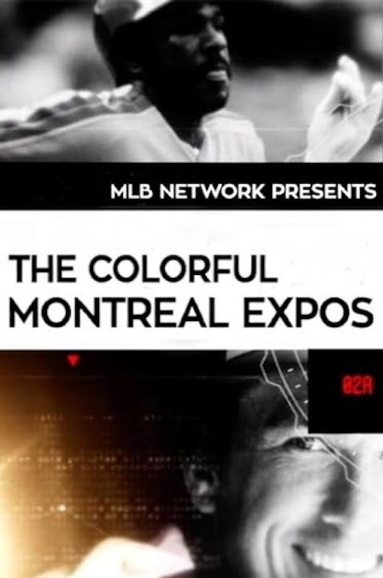 The Colorful Montreal Expos poster background