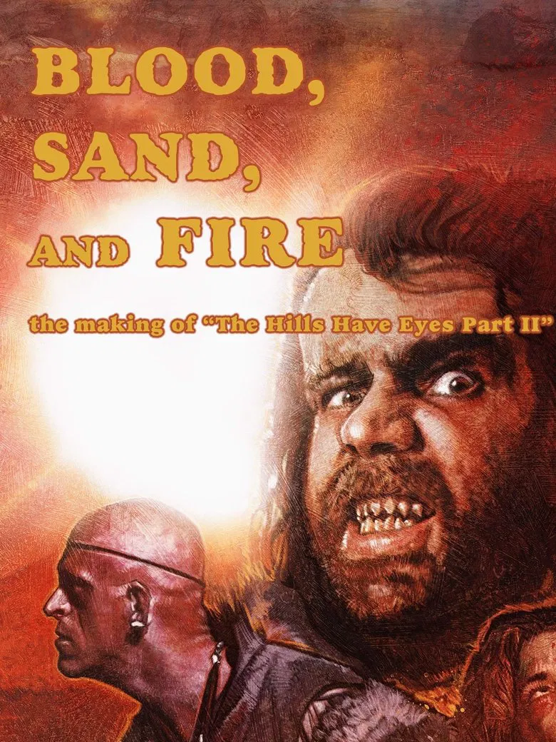 Blood, Sand, and Fire: The Making of The Hills Have Eyes Part II poster background