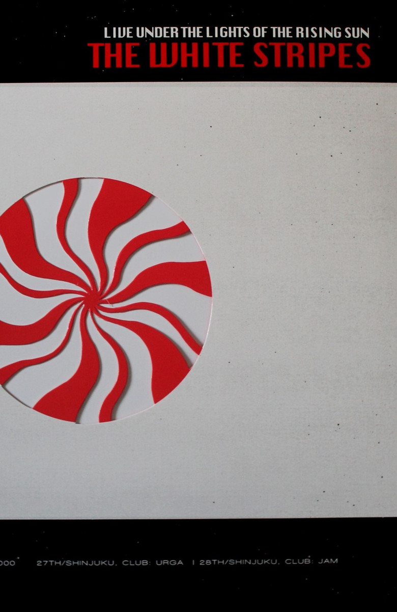 The White Stripes: Live Under the Lights of the Rising Sun poster background
