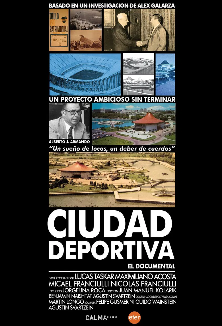 Ciudad deportiva poster background