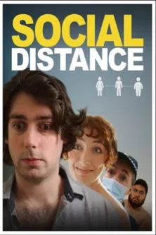 Social Distance poster background