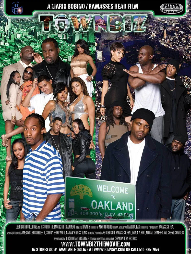 Townbiz poster background